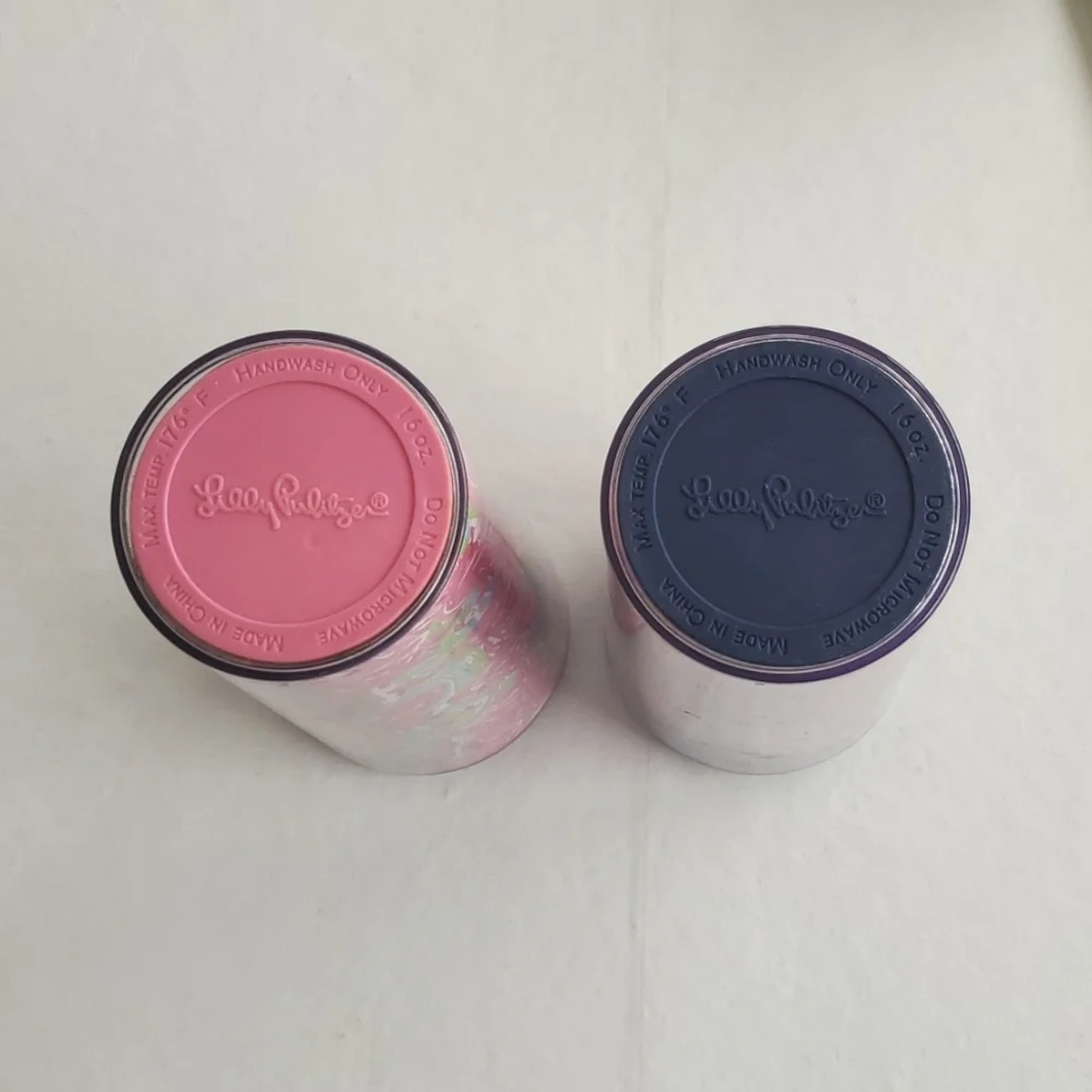 Lilly Pulitzer Two Travel Cup Tumblers - Picture 5 of 5